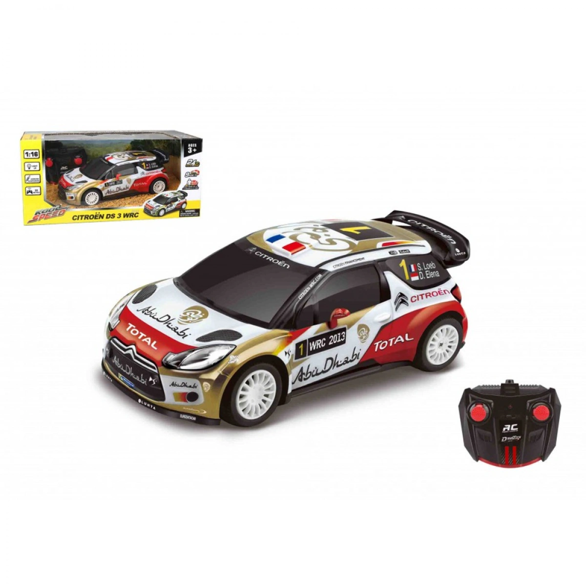 JUST TOYS CITROEN DS 3 WRC 1:16 10448