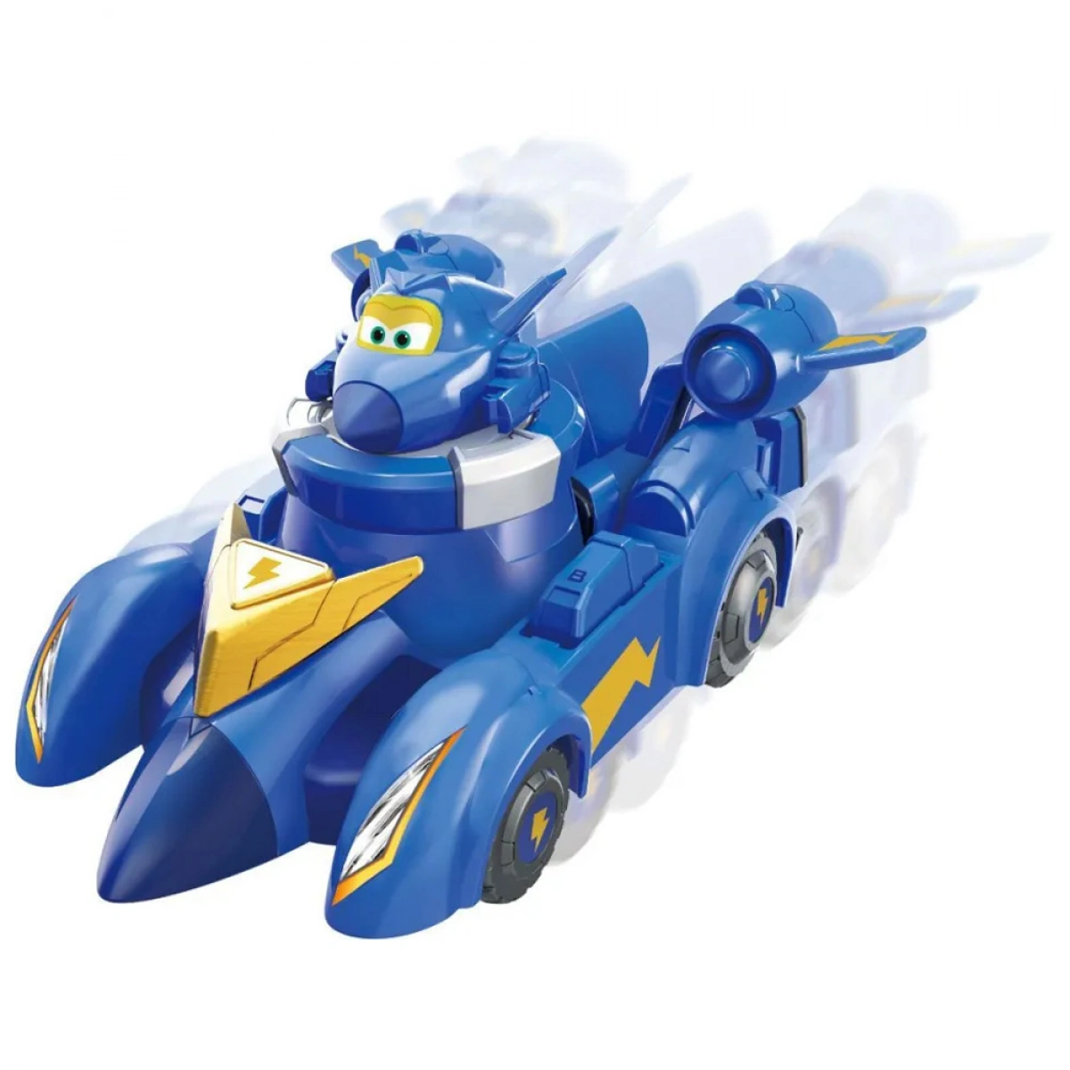 JUST TOYS SUPER WINGS SUPER PET FREE WHEEL VEHICLE - SPINNING JEROME & VEHICLE 770330