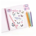 JUST TOYS BUTTERFLY ALL IN 1 SKETCHING SET 12025