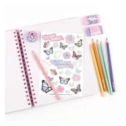 JUST TOYS BUTTERFLY ALL IN 1 SKETCHING SET 12025