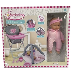 JUST TOYS BAMBOLINA AMORE DELUXE SET 7 IN 1 WITH DOLL 2115