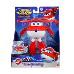 JUST TOYS SUPER WINGS ELECTRIC HEROES TRANSFORMING 15CM - JETT TRANSFORMING 780210
