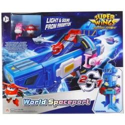 JUST TOYS SUPER WINGS ELECTRIC HEROES WORLD SPACEPORT 780810