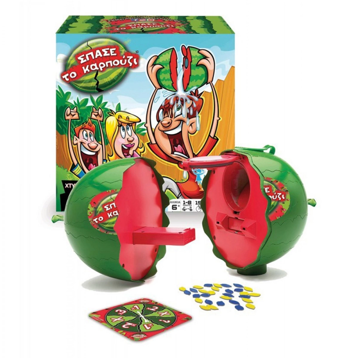 JUST TOYS BOARD GAME BROKE THE WATERMELON 2006