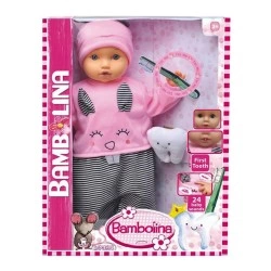 JUST TOYS ΚΟΥΚΛΑ BAMBOLINA ΤΟ ΠΡΩΤΟ ΜΟΥ ΔΟΝΤΙ BD1378