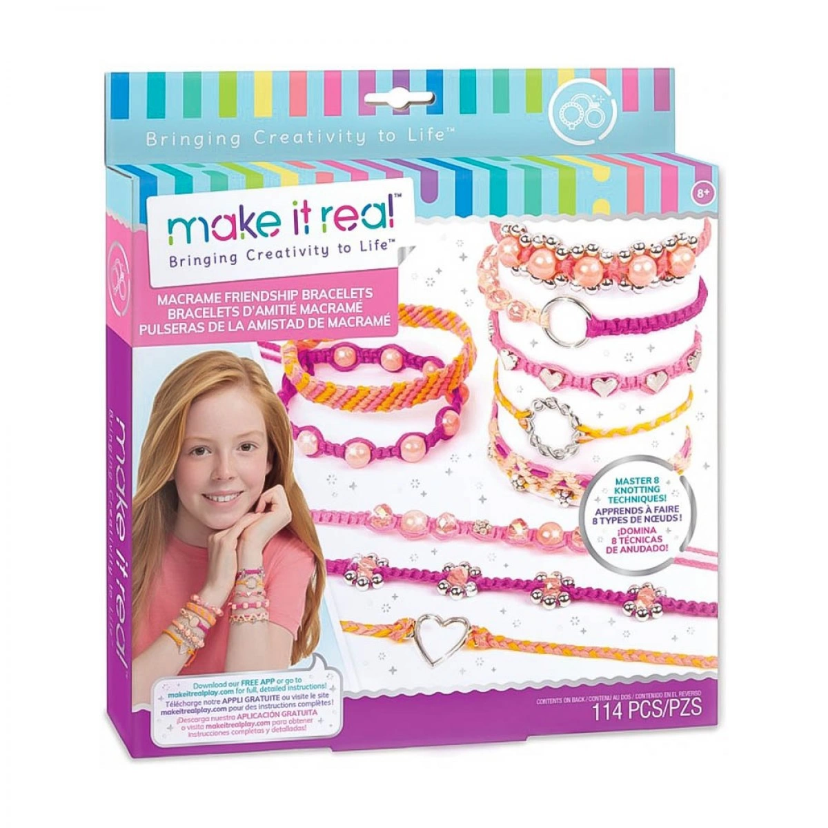 JUST TOYS MACRAME FRIENDSHIP BRACELETS 1318