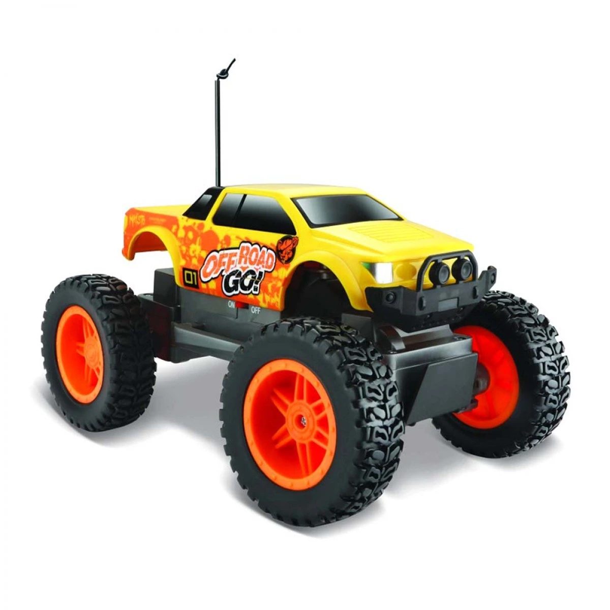 MAISTO TECH NEW VERSION OFF ROAD GO YELLOW 82759