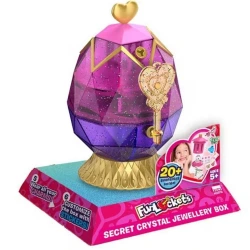 KD GROUP FUNLOCKETS ΜΥΣΤΙΚΗ ΚΡΥΣΤΑΛΛΙΝΗ ΚΟΣΜΗΜΑΤΟΘΗΚΗ / ΑΥΓΟ 21220