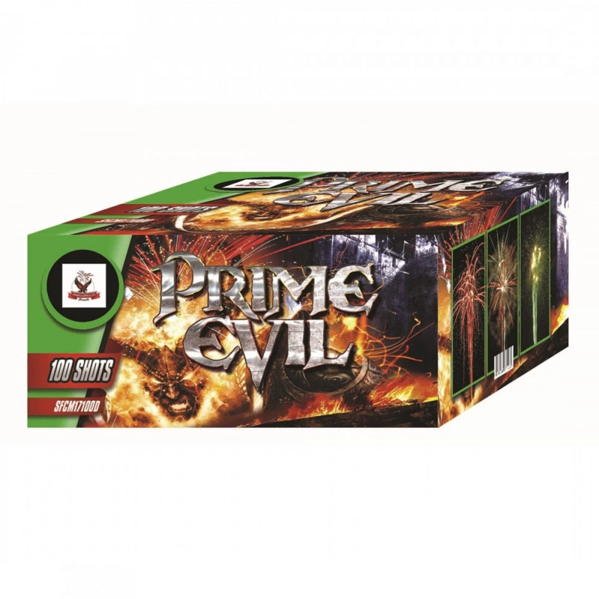 KANNELOPOULOS ΠΑΚΕΤΟ ΕΝΑΕΡΙΩΝ ΠΥΡΟΤΕΧΝΗΜΑΤΩΝ PRIME EVIL 100 ΒΟΛΕΣ SFCM17100D