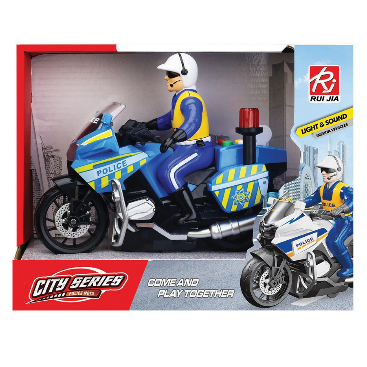 KIDER TOYS ΑΣΤΥΝΟΜΙΚΗ ΜΗΧΑΝΗ FRICTION RJ9822C