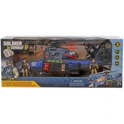 KIDER TOYS SET MILITARY HELICOPTER WITH LIGHT-SOUND 81-45