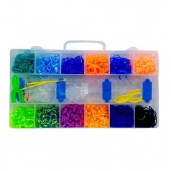 KIDER TOYS ΣΕΤ ΛΑΣΤΙΧΑΚΙΑ ΣΕ ΚΑΣΕΤΙΝΑ ΜΕ ΑΡΓΑΛΕΙΟ P208