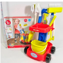 KIDER TOYS ΣΕΤ ΚΑΘΑΡΙΣΜΟΥ ΚΑΡΟΤΣΑΚΙ HJ611D