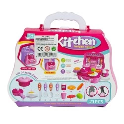 KIDER TOYS ΒΑΛΙΤΣΑΚΙ ΑΝΟΙΓΟΜΕΝΟ ΜΕ ΚΟΥΖΙΝΙΚΑ 688-62A