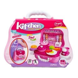 KIDER TOYS ΒΑΛΙΤΣΑΚΙ ΑΝΟΙΓΟΜΕΝΟ ΜΕ ΚΟΥΖΙΝΙΚΑ 688-62A