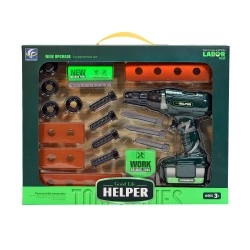 KIDER TOYS ΕΡΓΑΛΕΙΑ-ΤΡΥΠΑΝΙ ΜΠΑΤΑΡΙΑΣ YF781-1