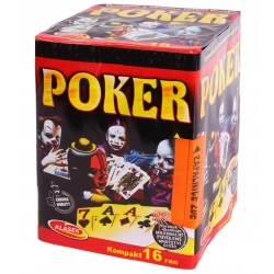 KLASEK PYROTECHNICS ΠΑΚΕΤΟ ΕΝΑΕΡΙΩΝ ΠΥΡΟΤΕΧΝΗΜΑΤΩΝ 16 ΒΟΛΩΝ POKER C1625F