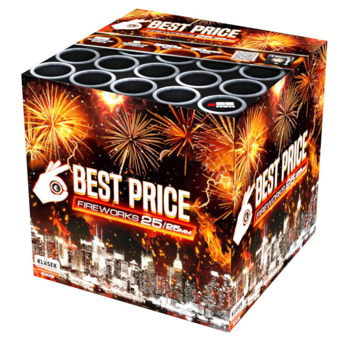KLASEK PYROTECHNICS ΠΑΚΕΤΟ ΕΝΑΕΡΙΩΝ ΠΥΡΟΤΕΧΝΗΜΑΤΩΝ 25 ΒΟΛΩΝ BEST PRICE C2525BPW