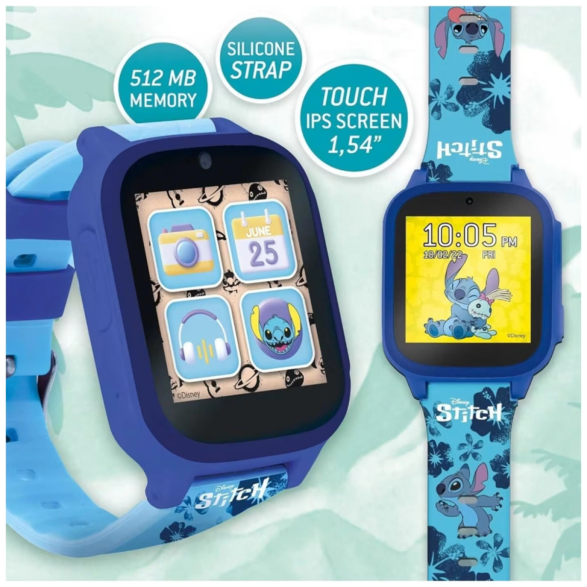 LISCIANI ΠΑΙΔΙΚΟ ΡΟΛΟΪ STITCH SMARTWATCH 107230