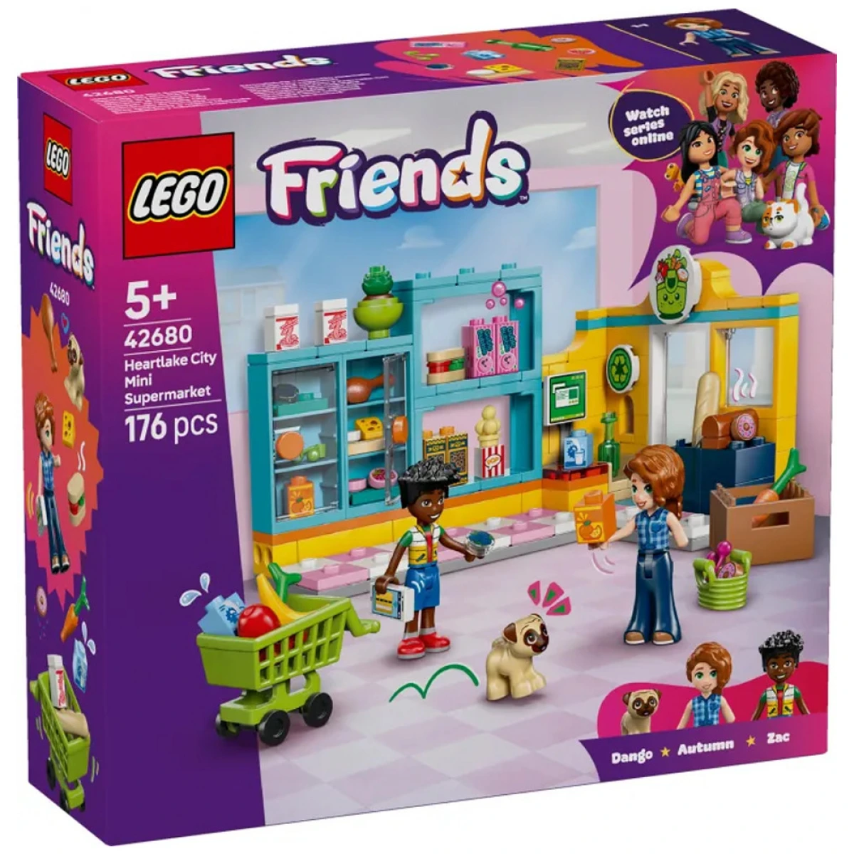 LEGO HEARTLAKE CITY MINI SUPERMARKET 42680