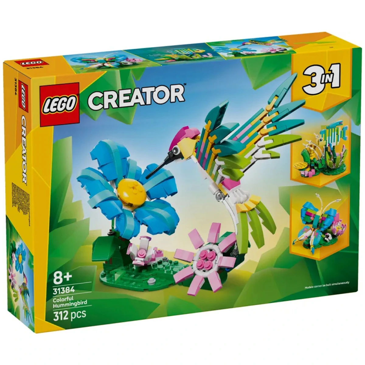 LEGO WILD ANIMALS:COLORFUL HUMMINBIRD 31384