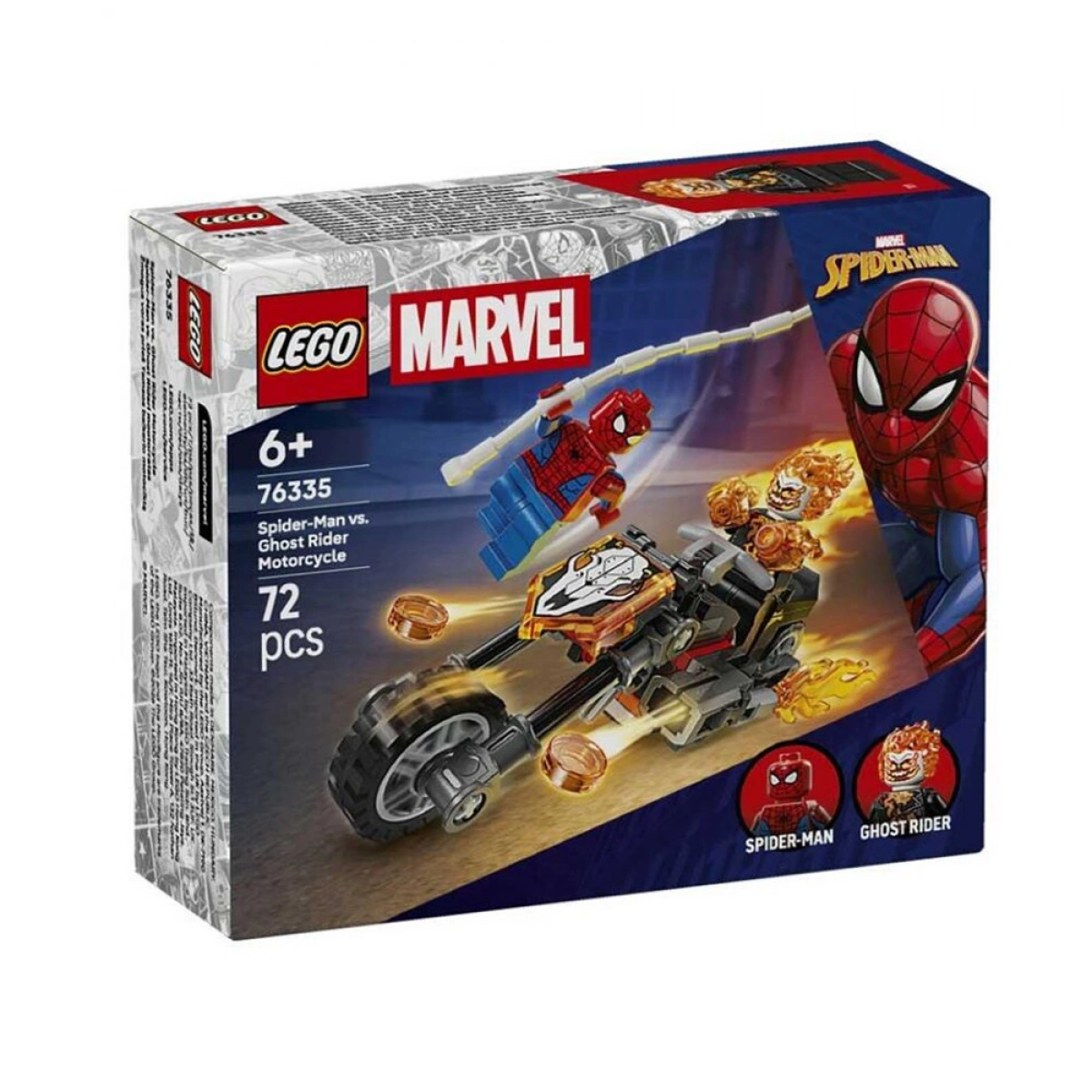 LEGO LEGO SPIDER-MAN VS.GHOST RIDER MOTORCYCLE  76335