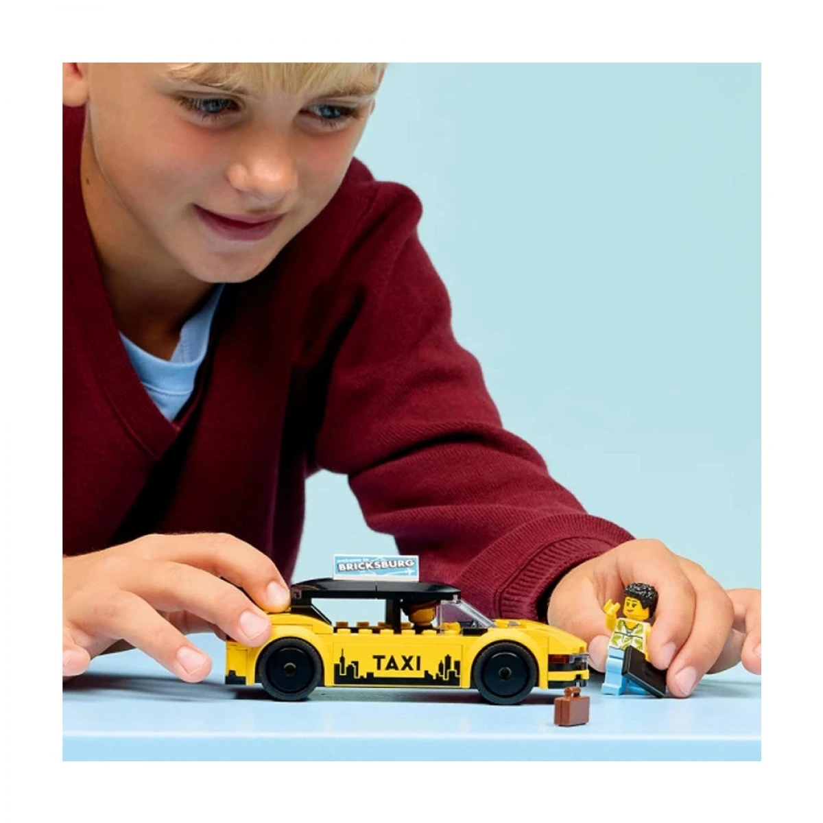 LEGO YELLOW TAXI 60487