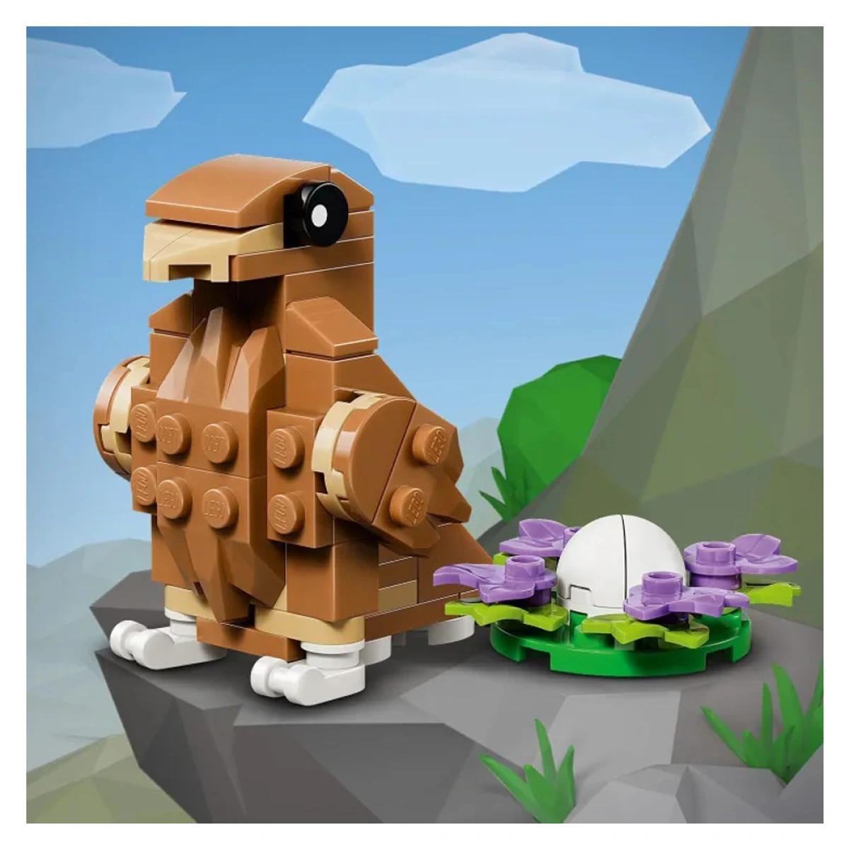 LEGO CUTE HAMSTER WITH A FLOWER 31376