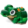LEGO TURTLE WITH A WATER LILY FLOWER 31377