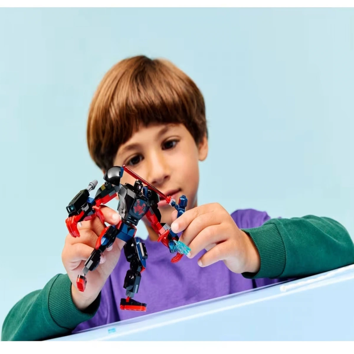 LEGO MILES MORALES MECH VS. SPIDER-MAN 2099 76337