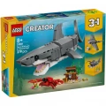 LEGO LEGO FIERCE SHARK WITH A TREASURE CHEST NO 31381