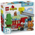 LEGO FIRE TRUCK WITH HOSE AND FIREFIGHTER 10473