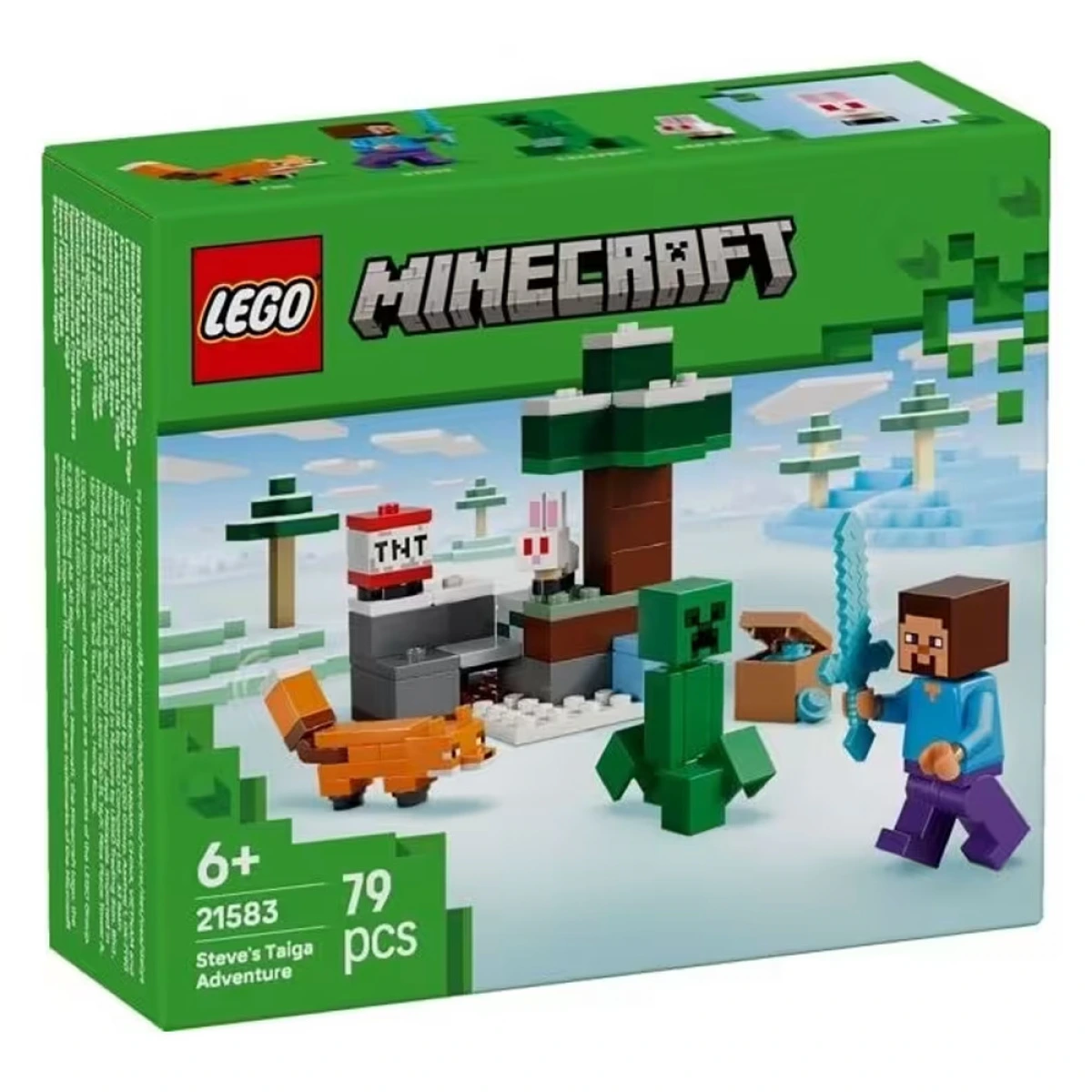 LEGO STEVE`S TAIGA ADVENTURE 21583
