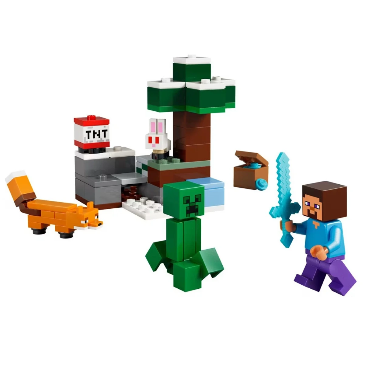 LEGO STEVE`S TAIGA ADVENTURE 21583