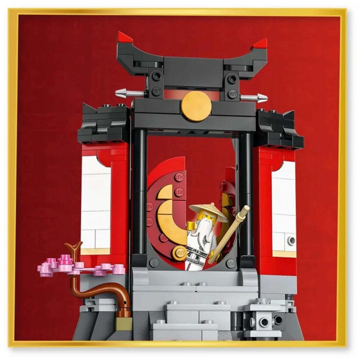 LEGO NINJA CHARACTER DISPLAY 15TH ANNIVERSARY 71866