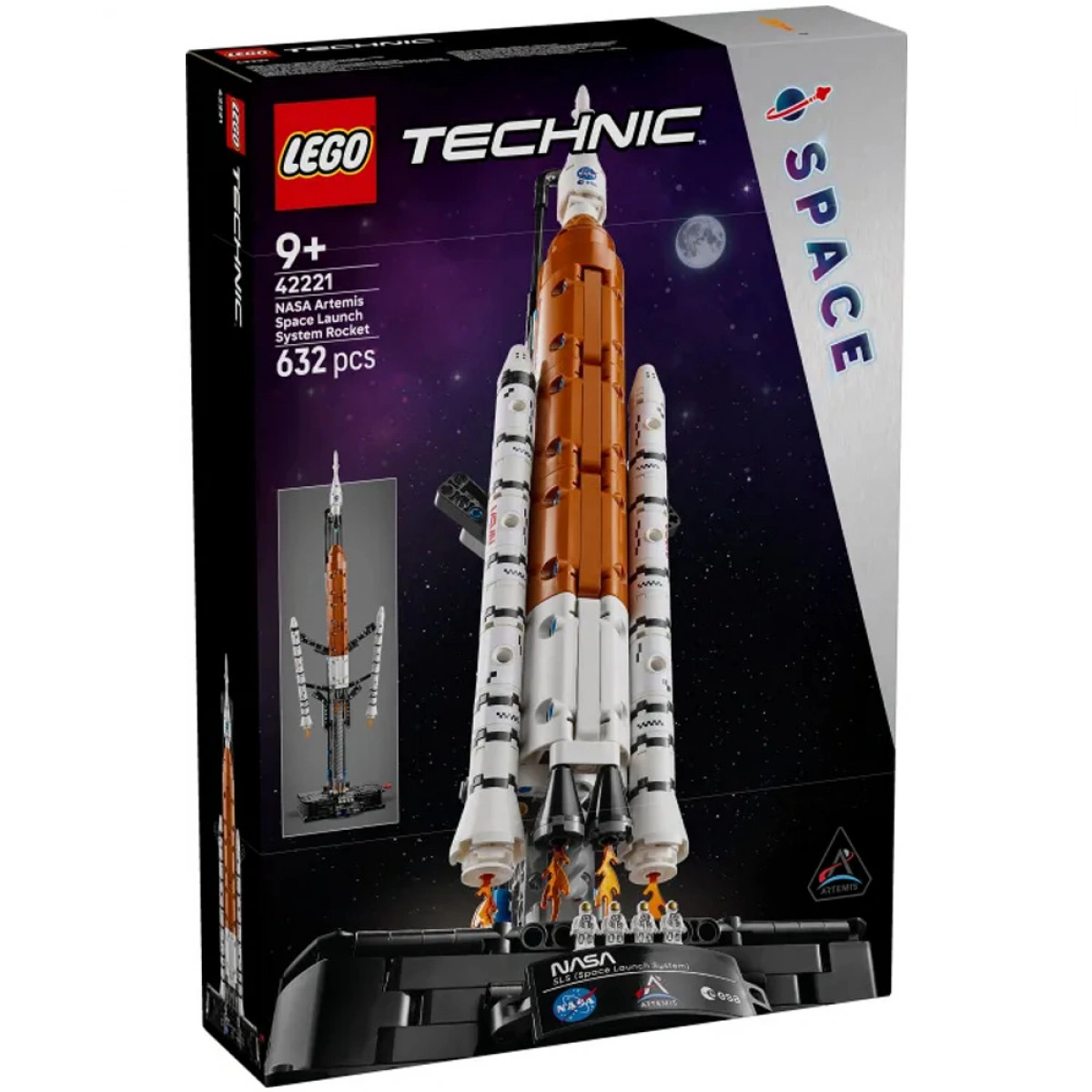 LEGO NASA ARTEMIS SPACE LAUNCH SYSTEM ROCKET 42221
