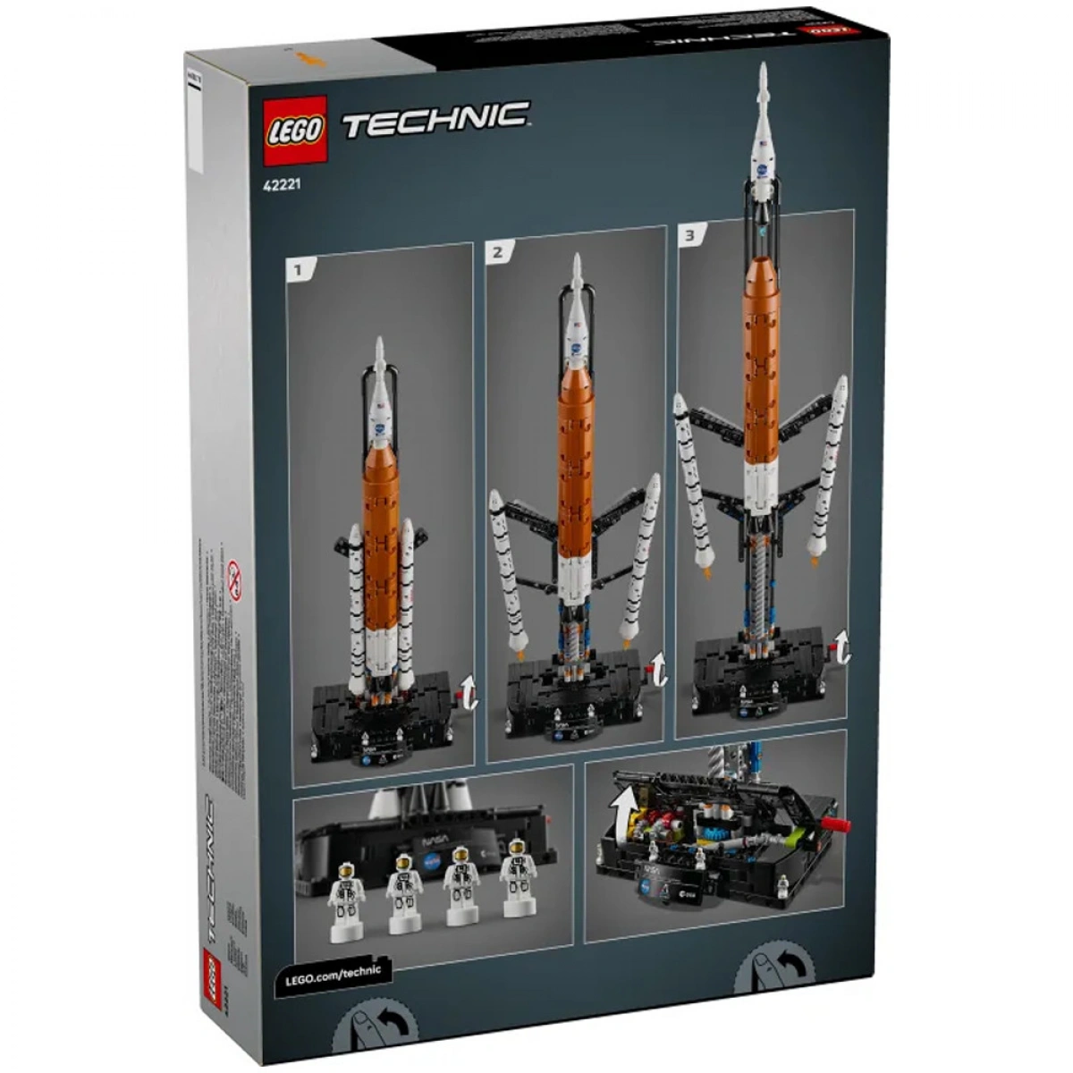 LEGO NASA ARTEMIS SPACE LAUNCH SYSTEM ROCKET 42221
