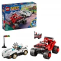 LEGO SILVER`S CAR VS.KNUCKLES`MONSTER TRUCK 77118