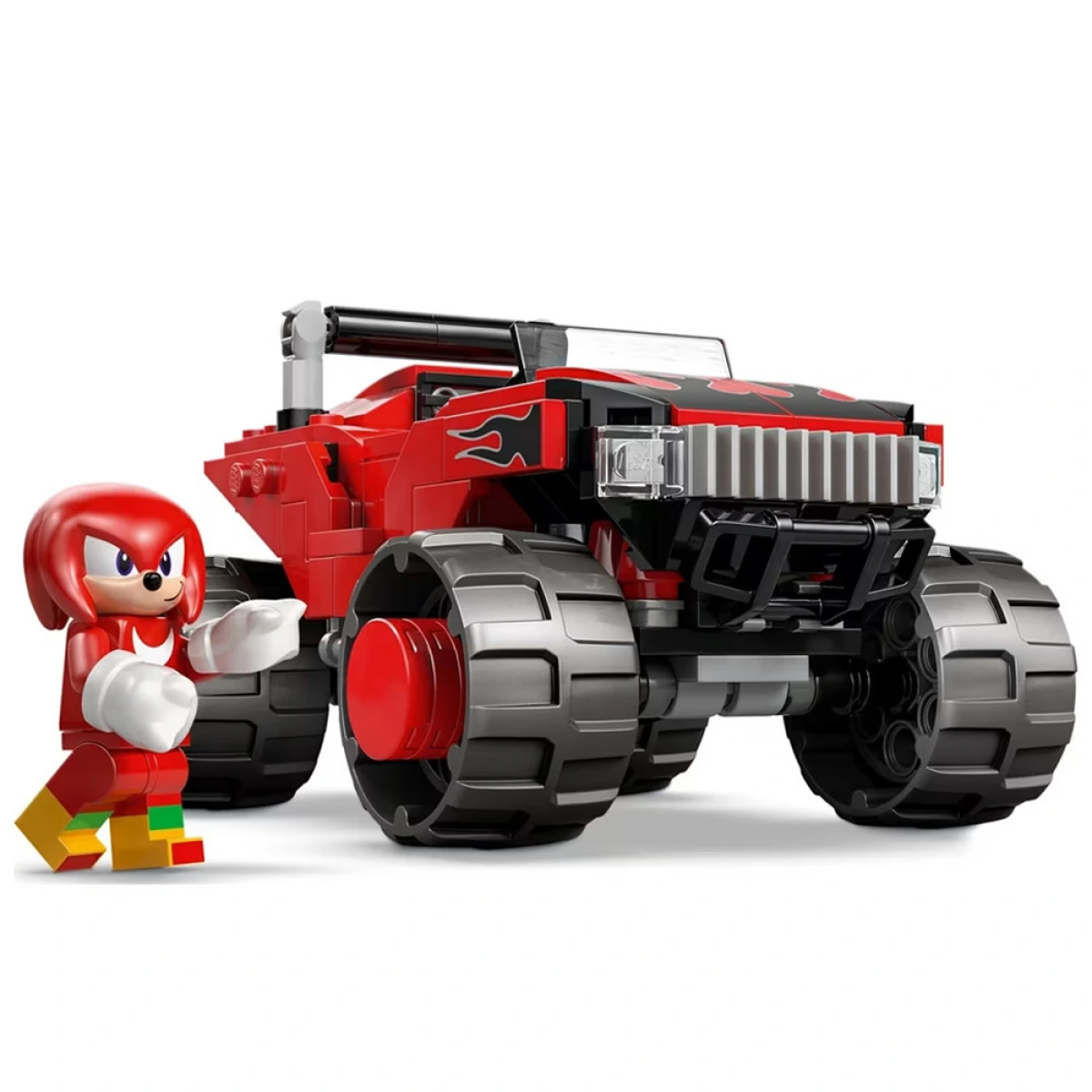 LEGO SILVER`S CAR VS.KNUCKLES`MONSTER TRUCK 77118