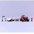 LEGO SILVER`S CAR VS.KNUCKLES`MONSTER TRUCK 77118