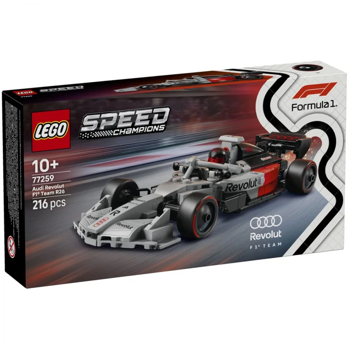 LEGO AUDI REVOLUT F1 TEAM R26 RACE CAR 77259