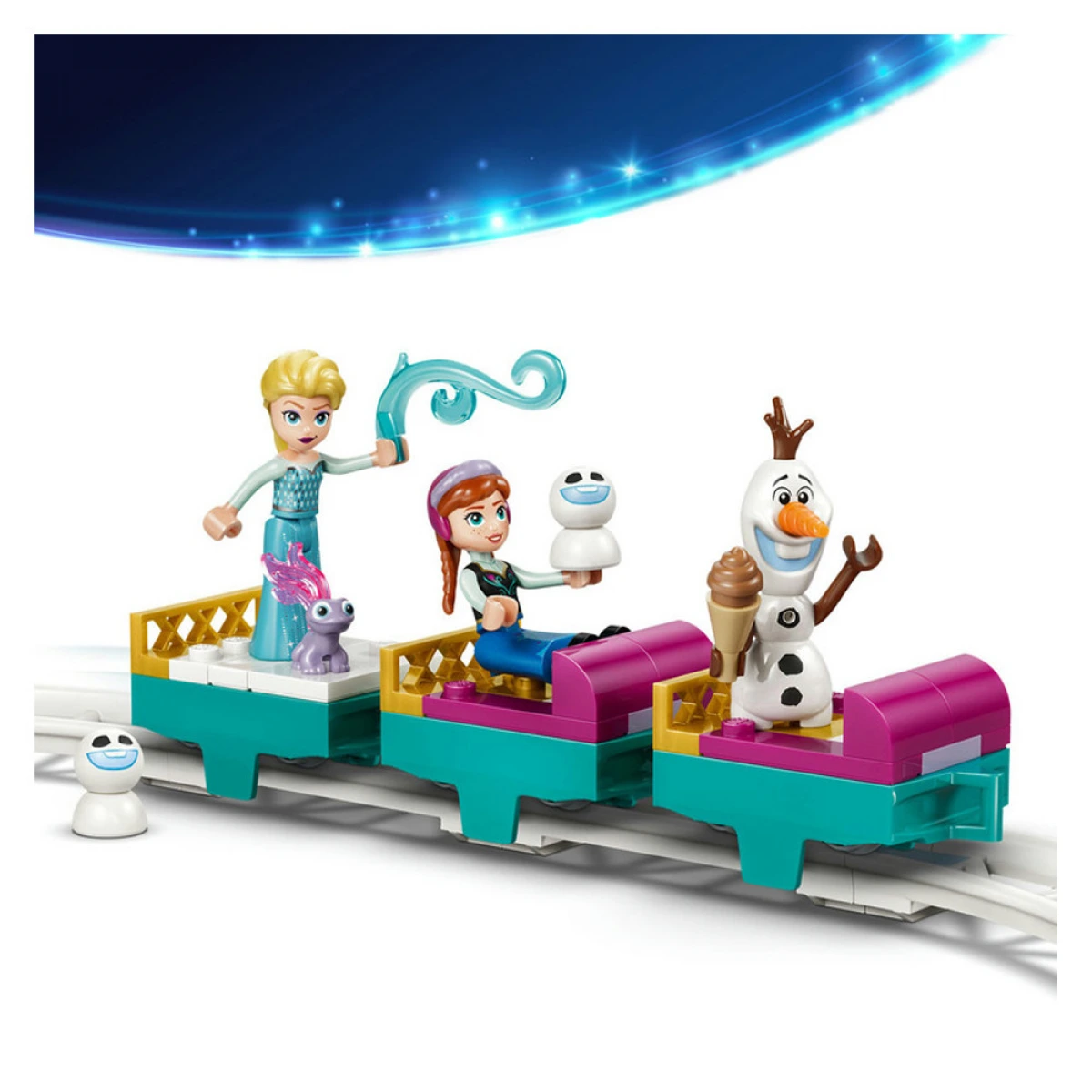 LEGO ELSA'S ICE CASTLE & SNOW RIDE ADVENTURE 43281