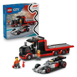 LEGO F1 DISPLAY TRUCK WITH AUDI RACE CAR 60493