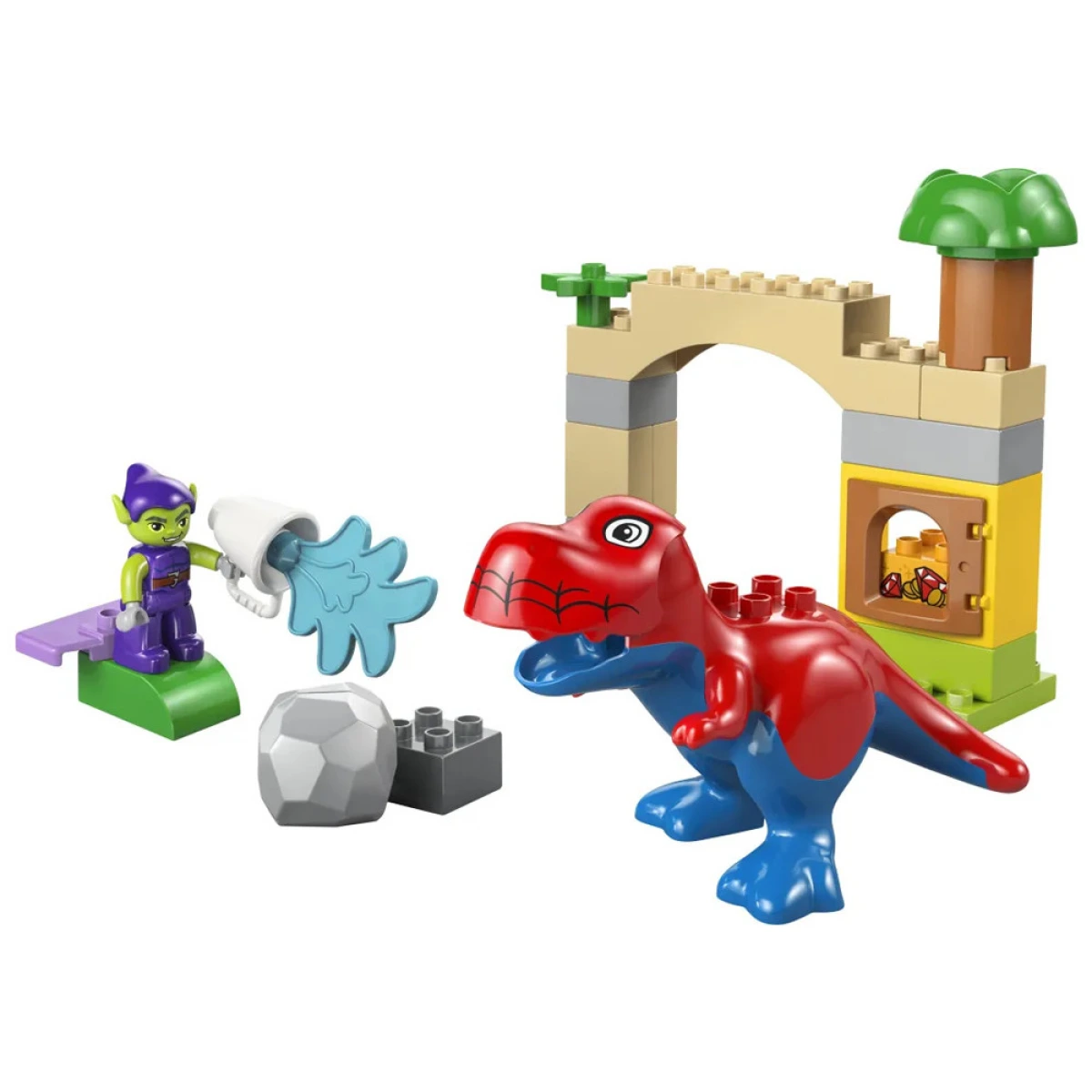LEGO DUPLO DINOSAUR SPIDEY-REX VS GREEN GOBLIN 10463