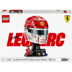 LEGO SCUDERIA FERRARI HP CHARLES LECLERC HELMET  43014