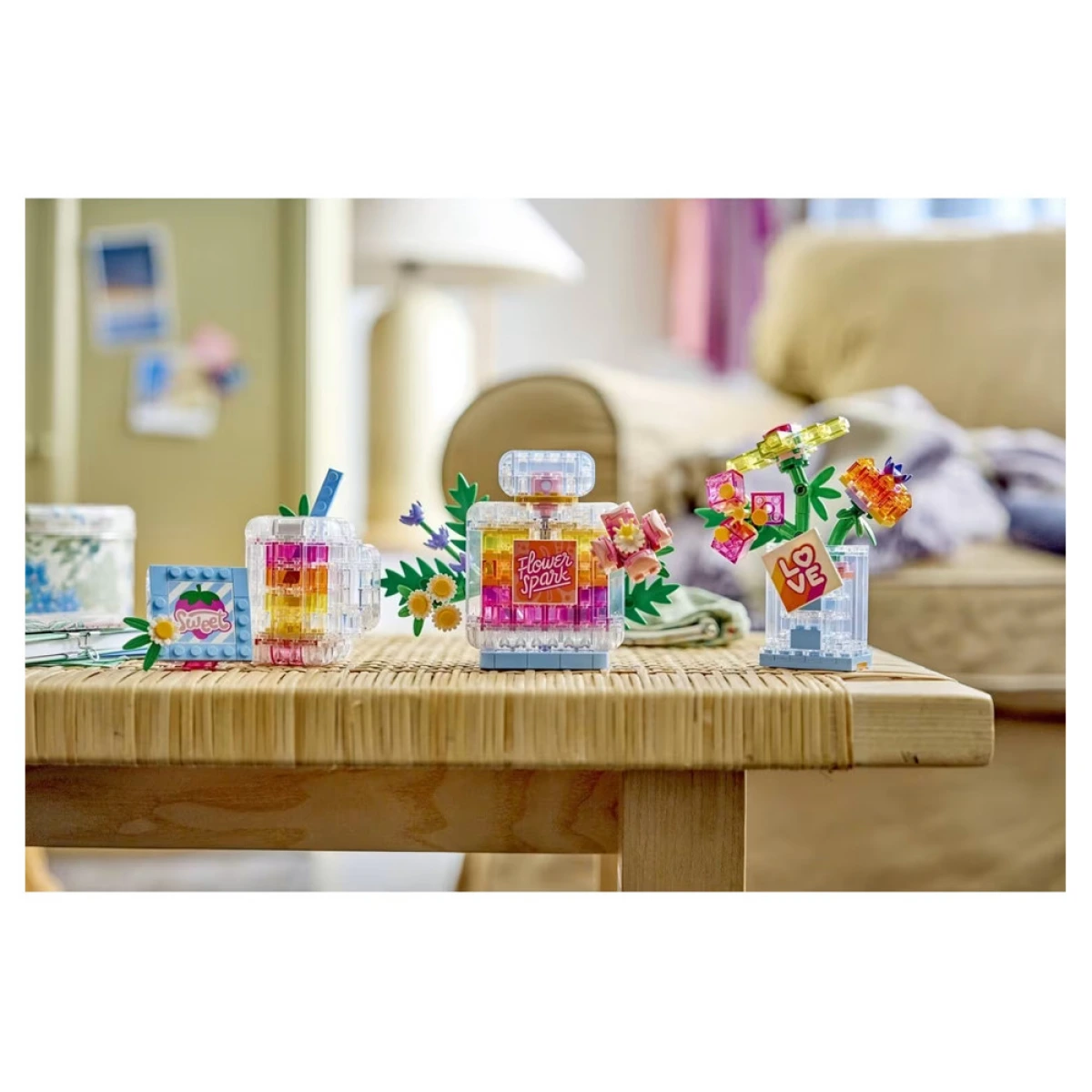 LEGO FLORAL DECOR PERFUME BOTTLE 31383
