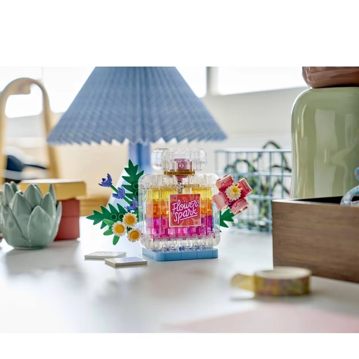 LEGO FLORAL DECOR PERFUME BOTTLE 31383