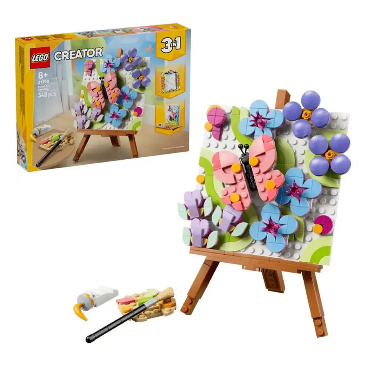 LEGO FLORAL ART DECOR PAINTING 31390