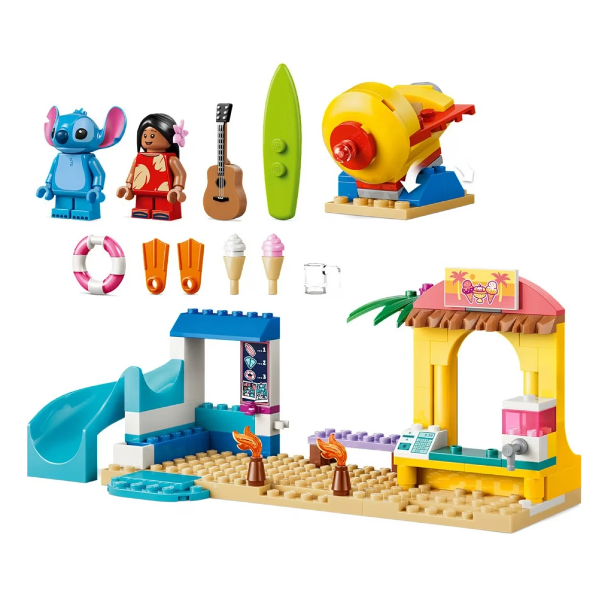 LEGO BEACH FUN WITH LILO&STITCH 43280