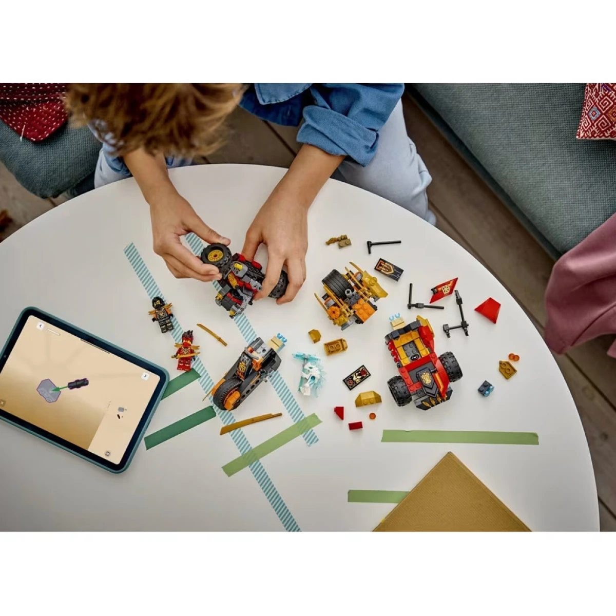 LEGO KAI AND COLE'S COMBINER VEHICLES 71864
